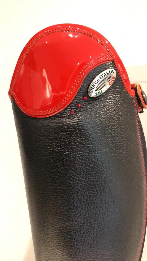 De Niro Salentino Patent Boots
