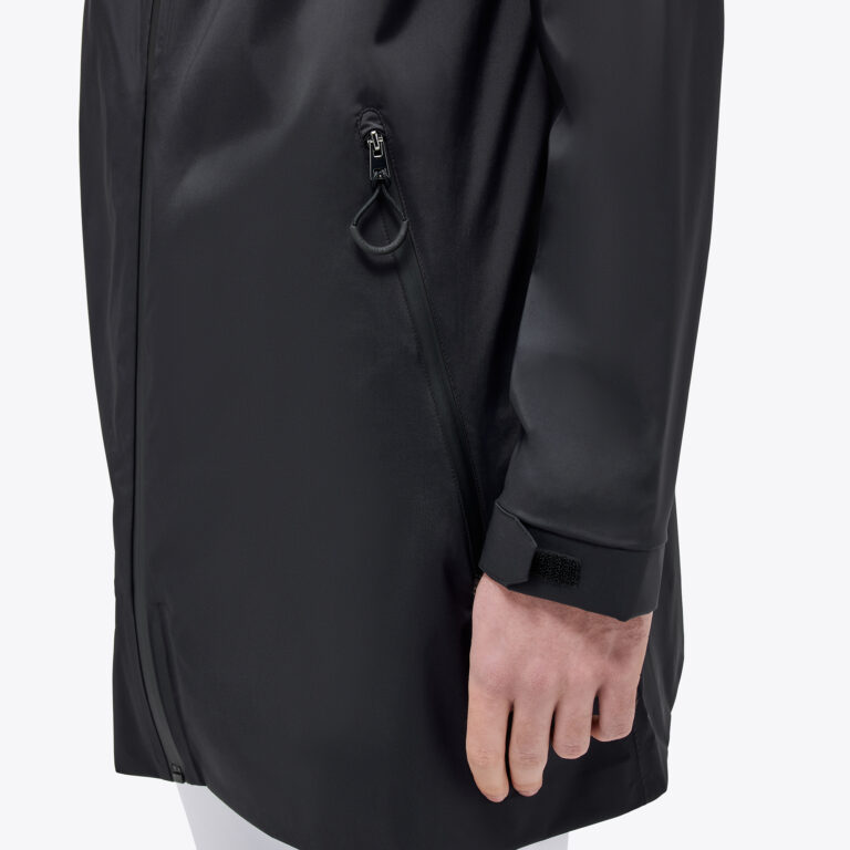 Cavalleria Toscana Unisex Parka- BLACK