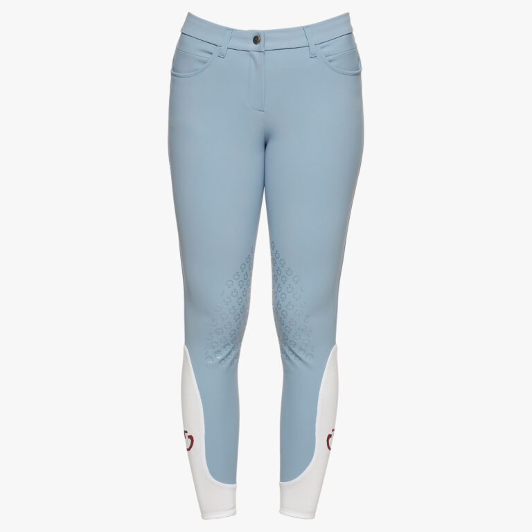 Cavalleria Toscana Women's New Grip System Breeches- Powder Blue