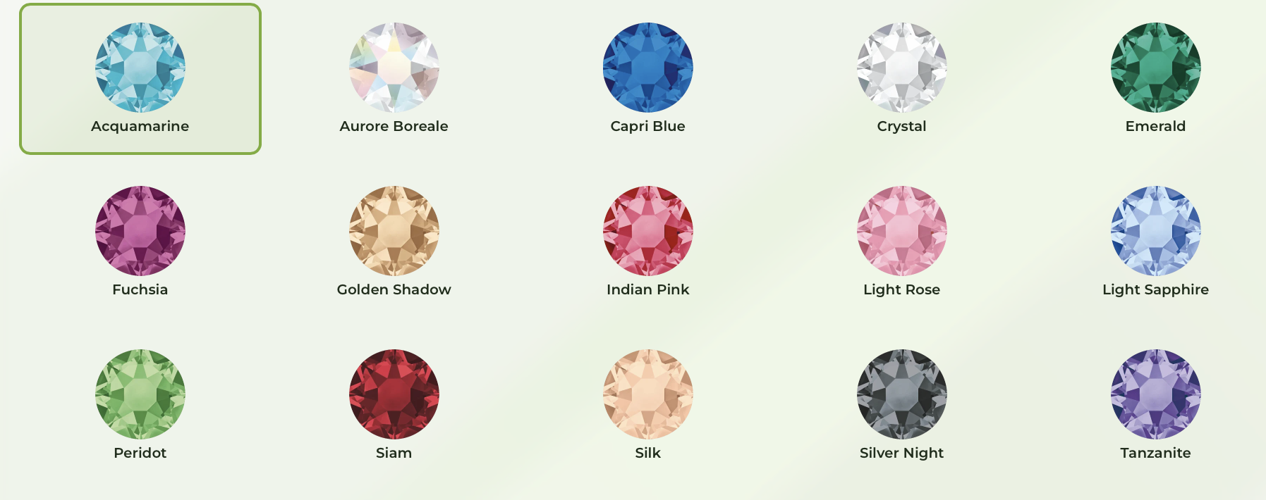 Tech Crystal Colours