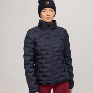 Tommy Hilfiger Equestrian Alabama Puffer Jacket- DESERT SKY