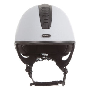 Evoke Orion Jockey Skull Silver/Black