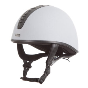 Evoke Orion Jockey Skull Silver/Black