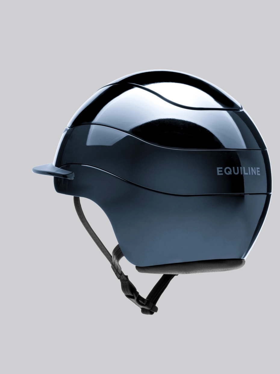 Equiline Xanto Helmet- Gloss Standard Visor- NAVY Equiline Xanto Helmet- Gloss Standard Visor- NAVY