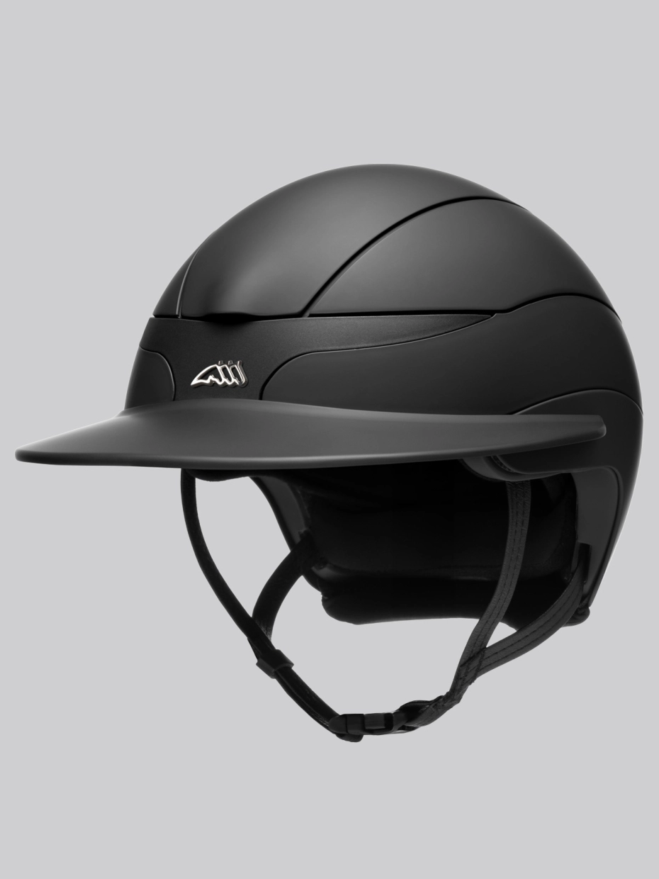 Equiline Xanto Helmet Matte Sun Visor in Black