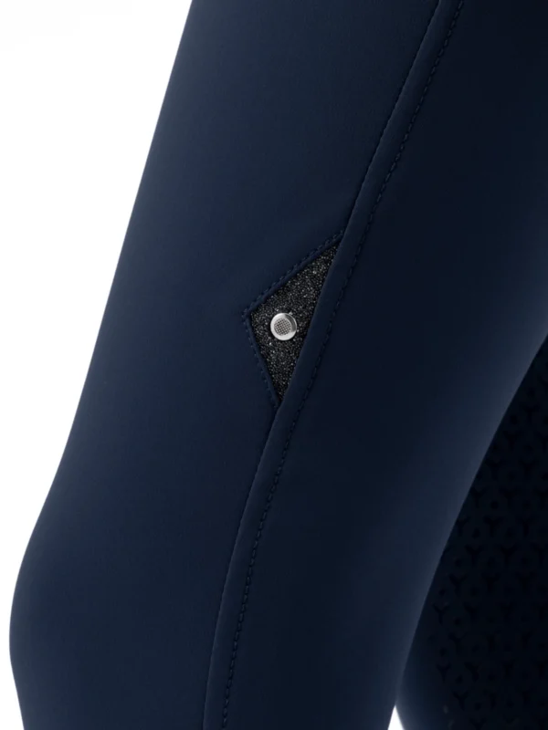 Equiline Women's Crystalek Breeches- NAVY