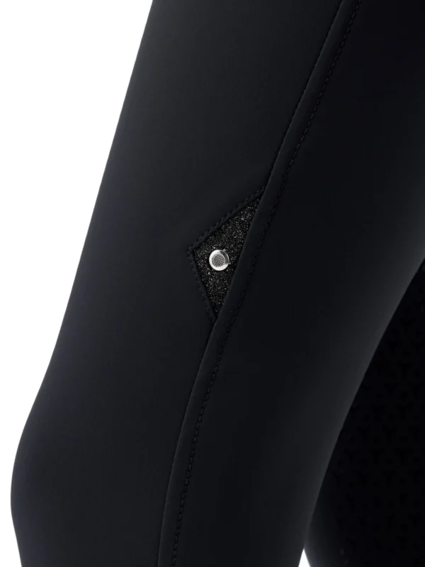 Equiline Women's Crystalek Breeches- BLACK