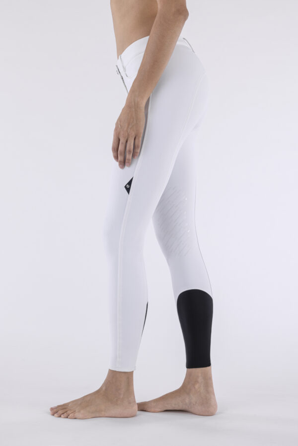 Equiline Women's Cornek Breeches- WHITE