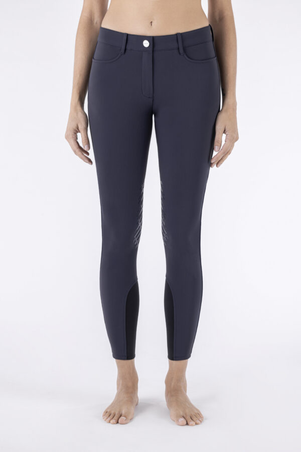 Equiline Women's Cornek Breeches- NAVY