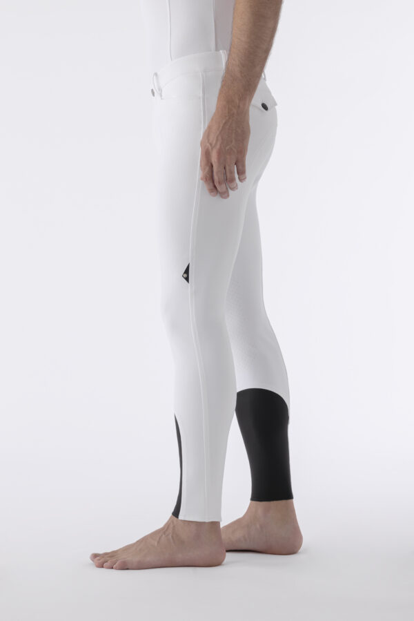 Equiline Men's Albertk Breeches- WHITE