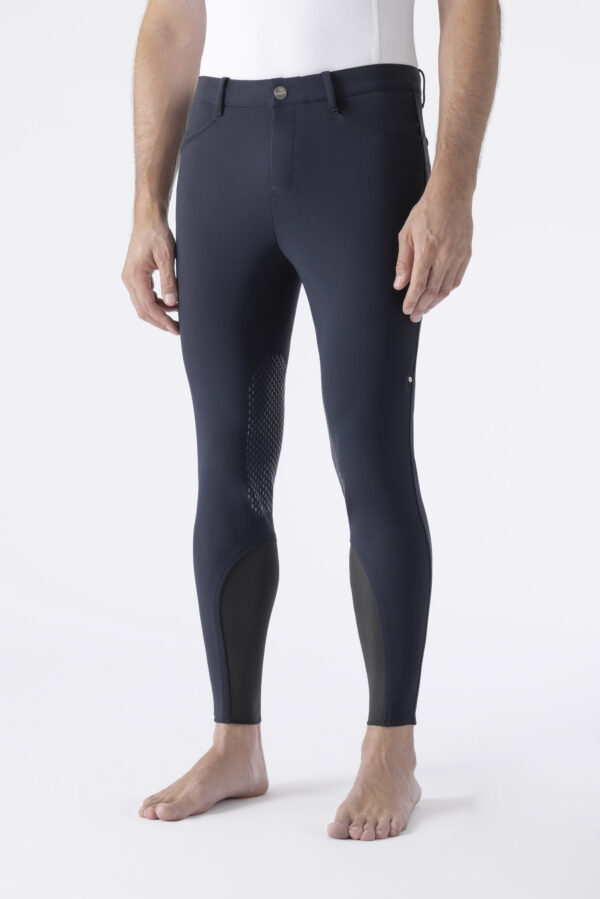 Equiline Men's Albertk Breeches- NAVY