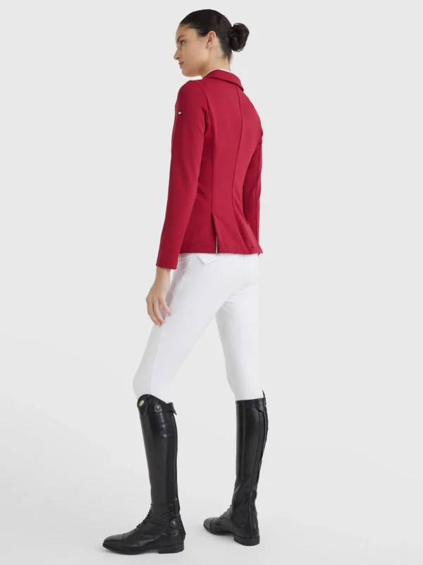 Tommy Hilfiger Equestrian Competition Jacket- ROYAL BERRY- M- LAST ONE