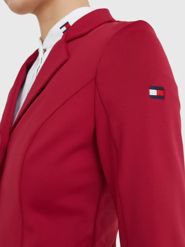 Tommy Hilfiger Equestrian Competition Jacket- ROYAL BERRY- M- LAST ONE