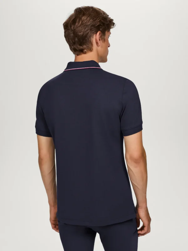 Tommy Hilfiger Equestrian Harrison Polo Shirt- DESERT SKY