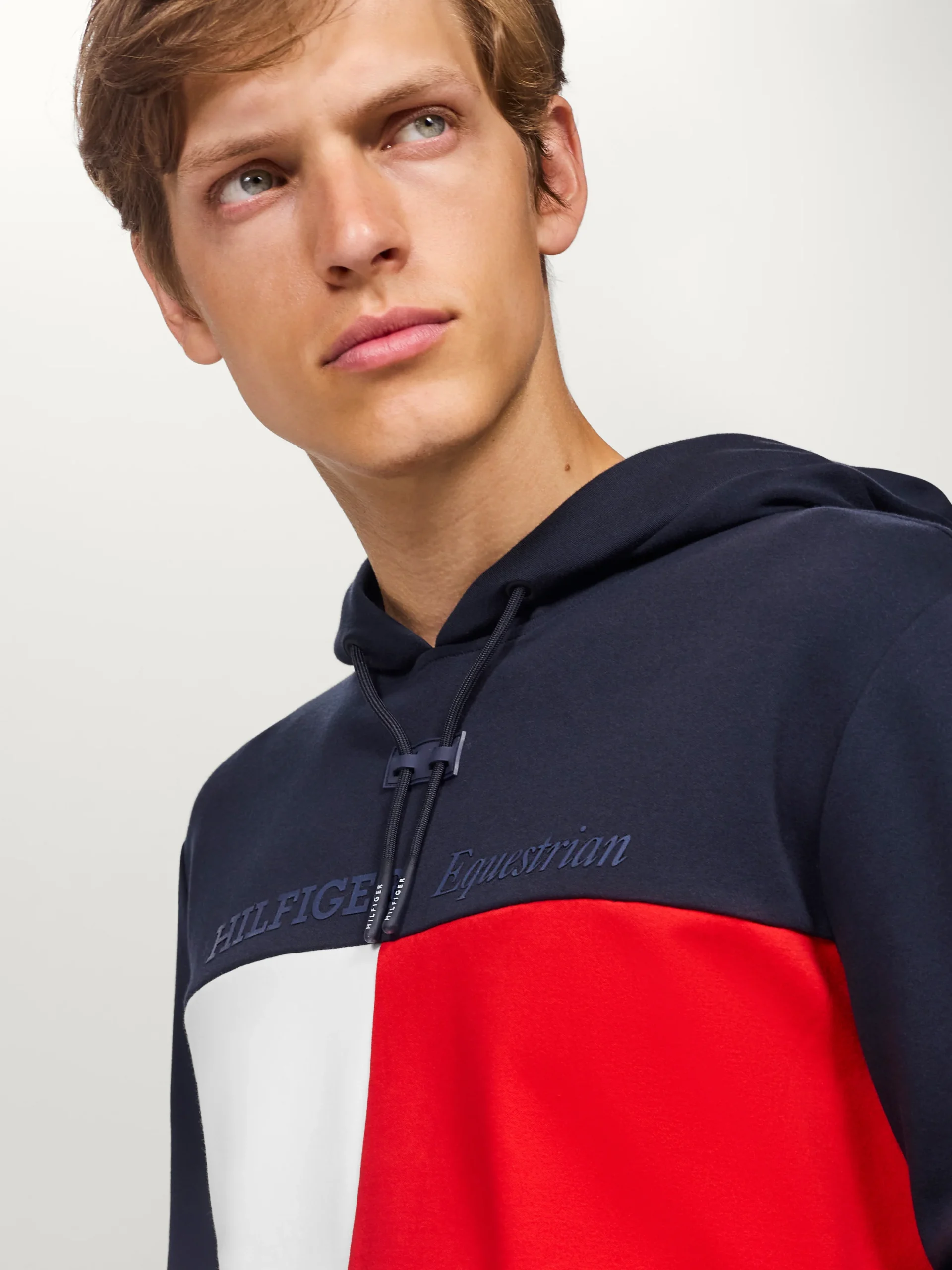Tommy Hilfiger Equestrian Unisex Berkshire Hoodie- NAVY - Image 3