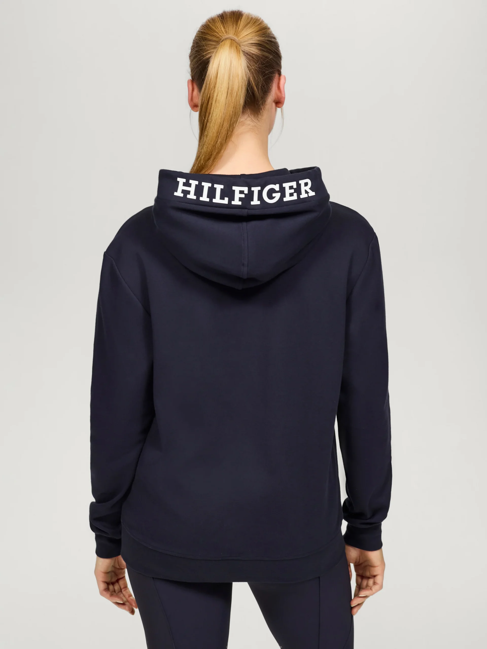 Tommy Hilfiger Equestrian Unisex Berkshire Hoodie- NAVY - Image 4