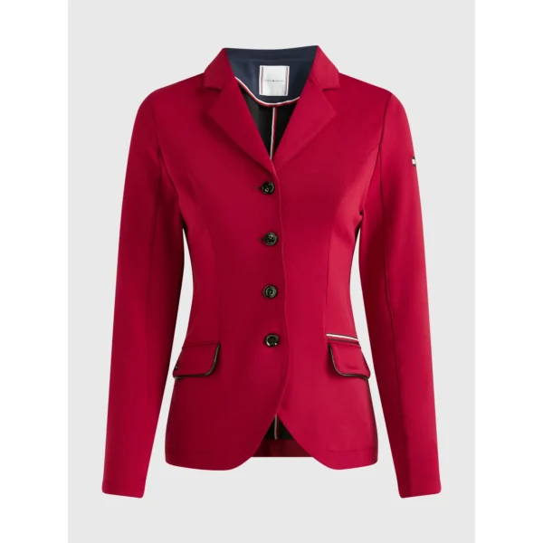 Tommy Hilfiger Equestrian Competition Jacket- ROYAL BERRY- M- LAST ONE