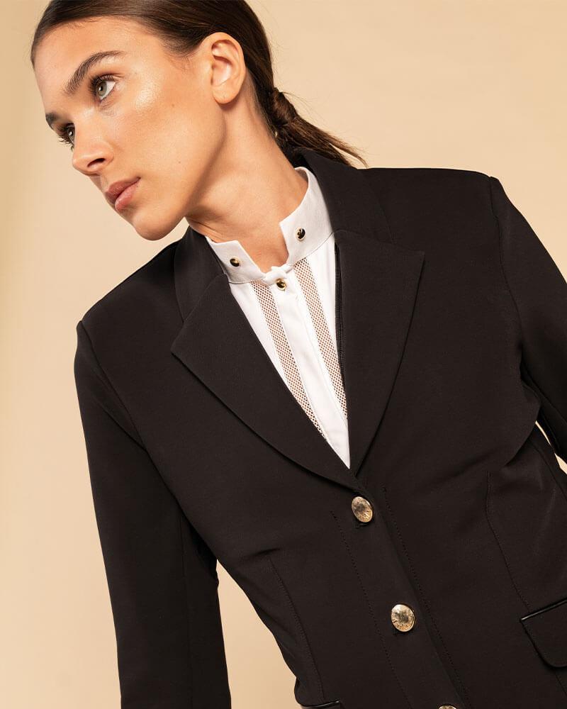 Dada Sport Bianca Competition Jacket- Black - Image 2