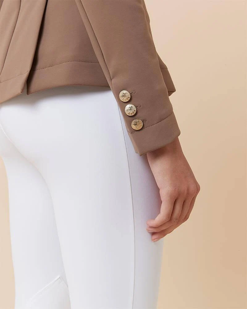 Dada Sport Bianca Competition Jacket-Mocha - Image 4