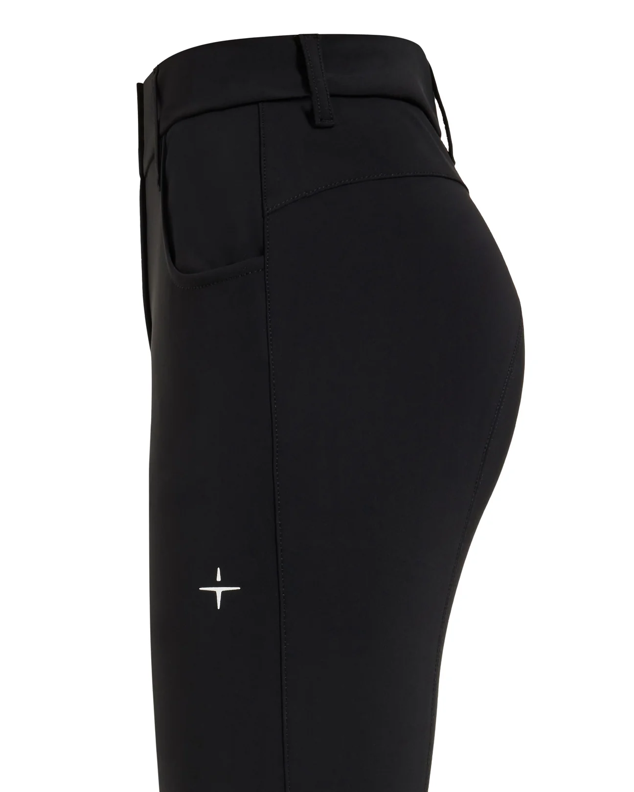Trolle Athl Reg. Waist Women's Breeches- Knee Grip-BLACK- 42 - Image 3