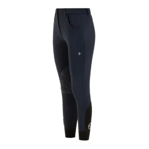 Trolle Athl Reg. Waist Women's Breeches- Knee Grip-NAVY