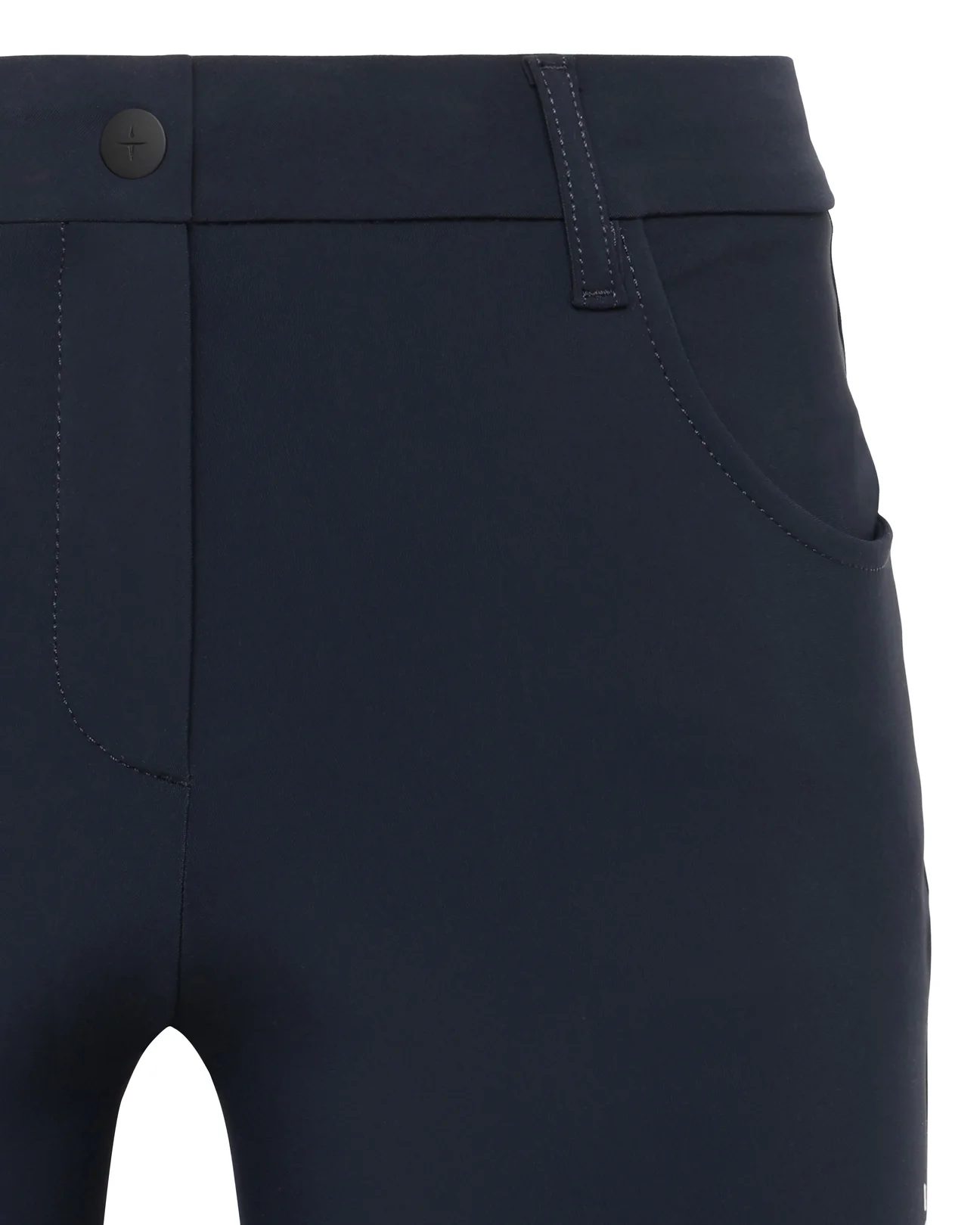 Trolle Athl Reg. Waist Women's Breeches- Knee Grip-NAVY - Image 4