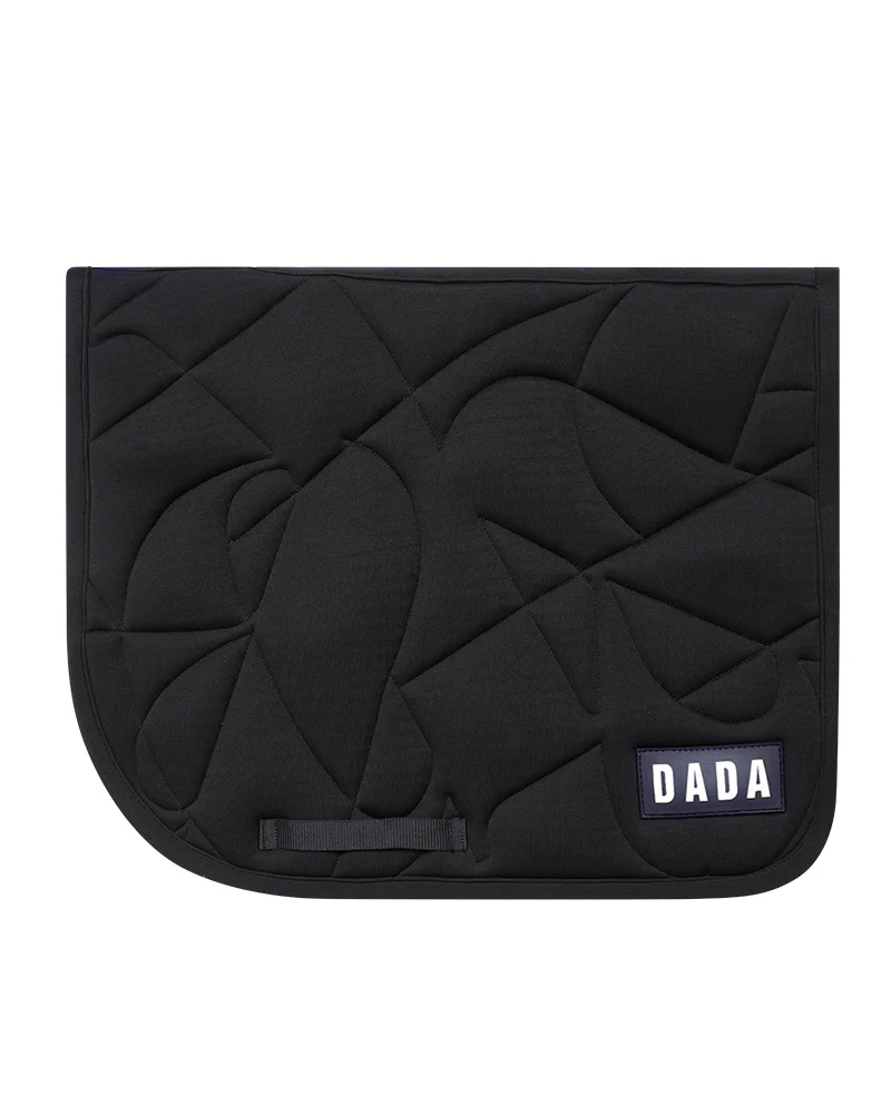 Dada Sport Fit For Fun Saddle Pad- BLACK - Image 2
