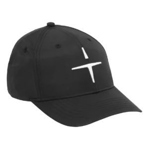 Trolle Star Logo Perforated Nylon Cap- Black