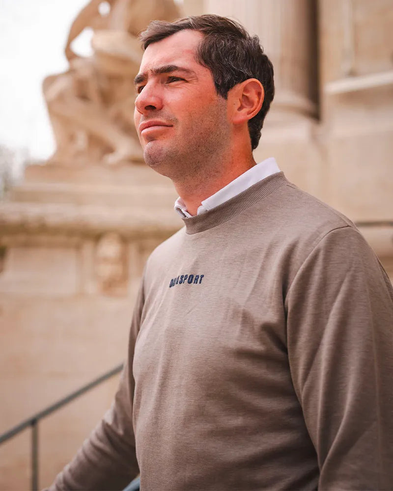 Dada Sport Caspian Sweatshirt- Moka - Image 2