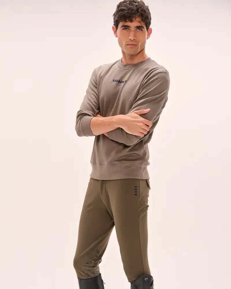 Dada Sport Caspian Sweatshirt- Moka - Image 3