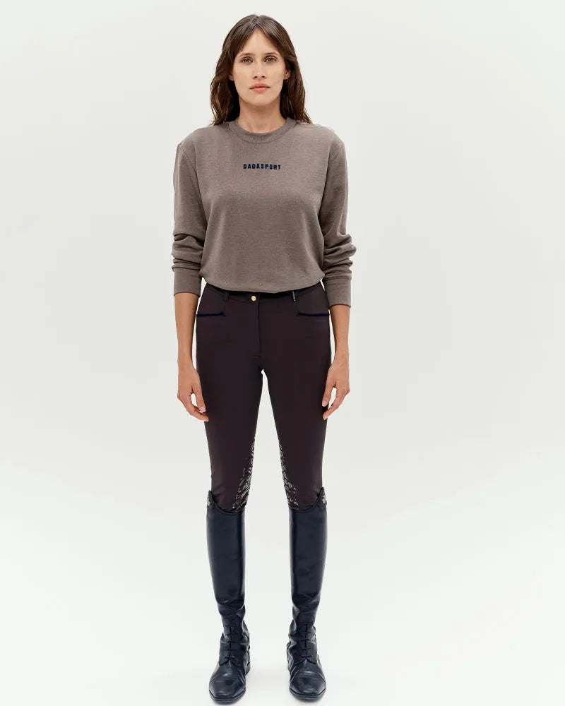 Dada Sport Caspian Sweatshirt- Moka - Image 3