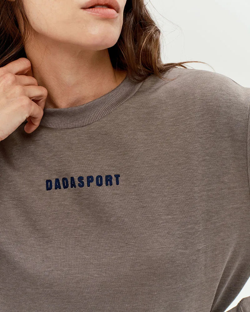 Dada Sport Caspian Sweatshirt- Moka - Image 4