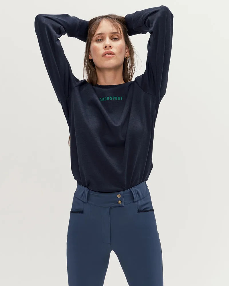 Dada Sport Caspian Sweatshirt- Marine - Image 2