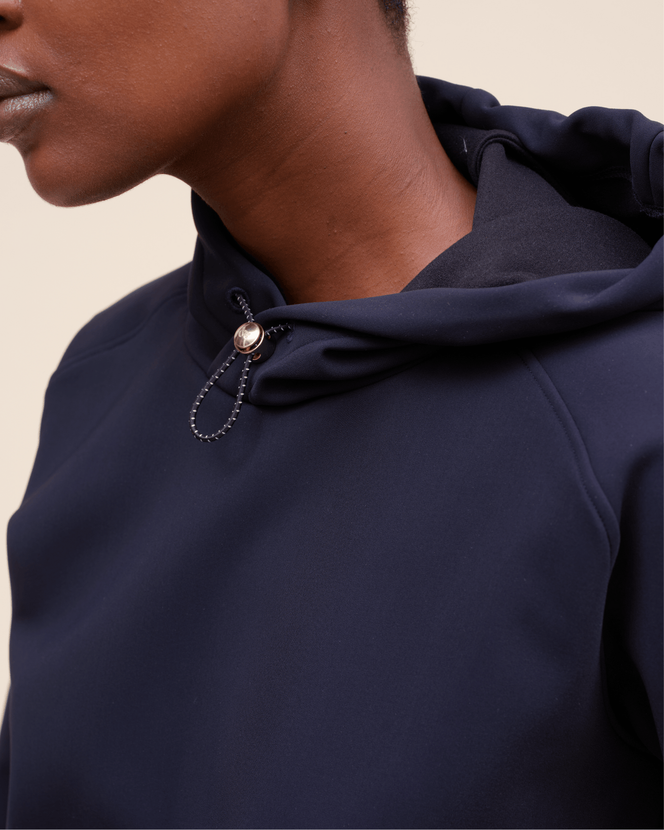 Dada Sport Dali Water Repellent Hoodie- Navy - Image 4