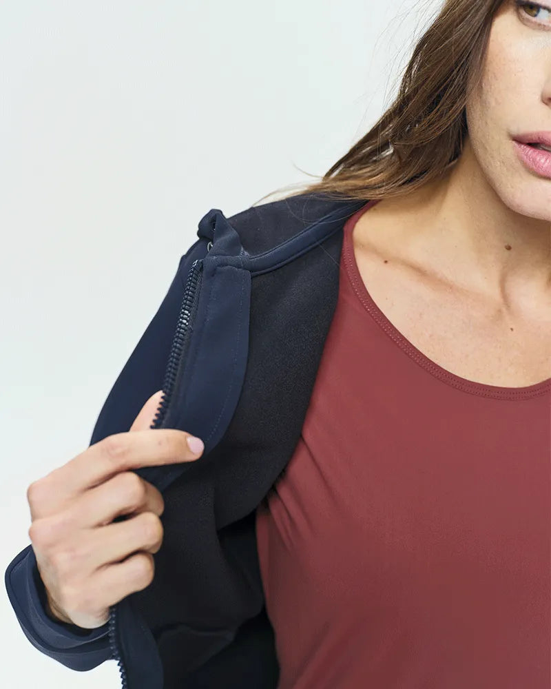Dada Sport Dexter Softshell Jacket- Navy - Image 7