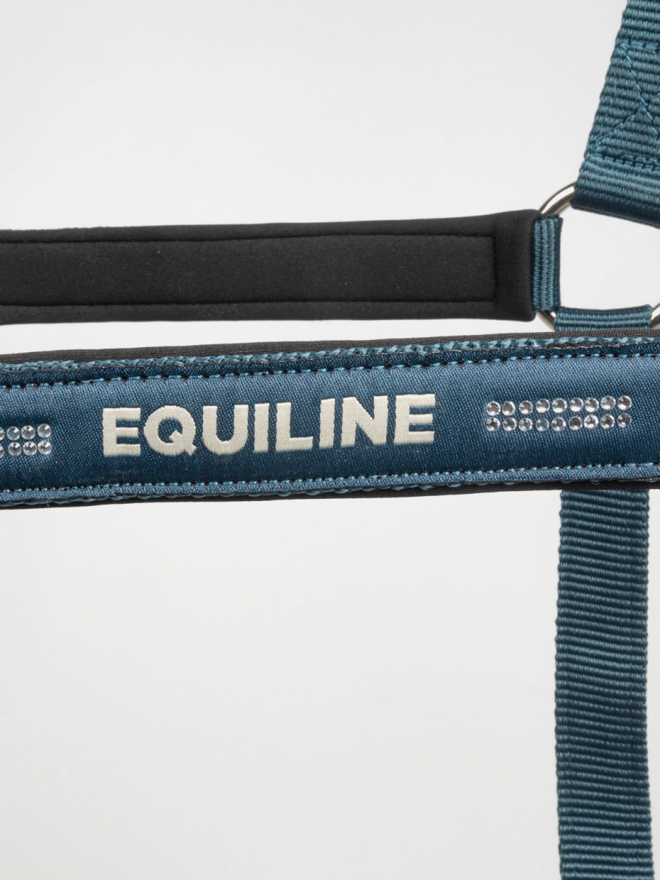 Equiline Halter and lead rope set- Legion blue - Image 2