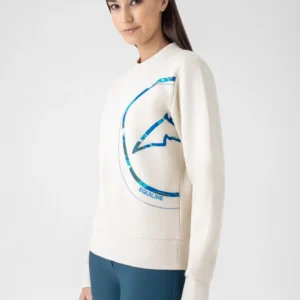 Equiline Women's Ezzy Sweatshirt - TOFU Equiline Women's Ezzy Sweatshirt - TOFU