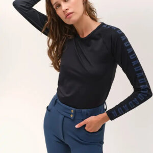Dada Sport Izzy L/S Technical Riding T-Shirt- BLACK