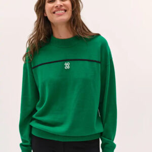 Dada Sport Merlin Riding Sweater- Tennis Green