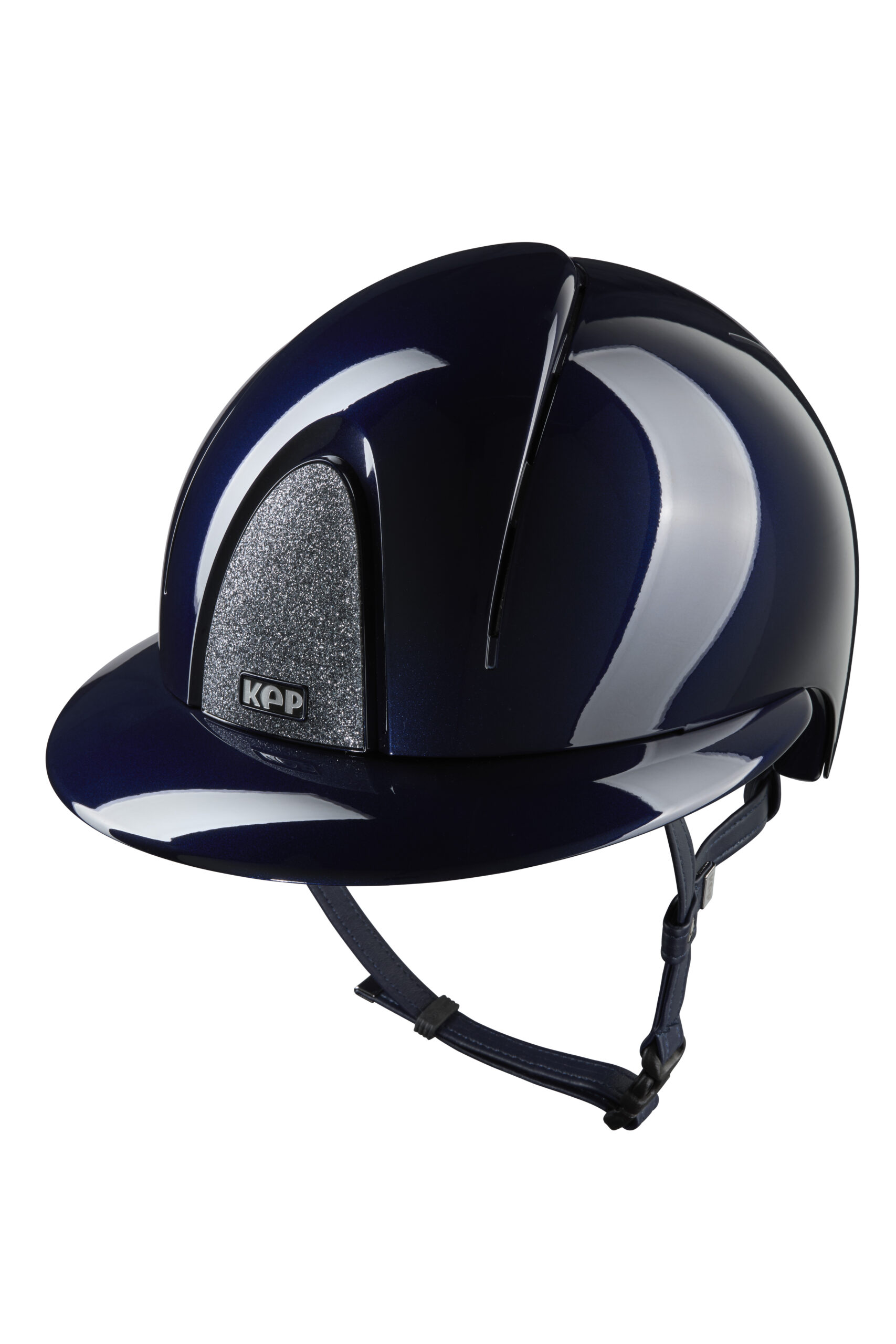 KEP HELMET SMART NOVA STAR SILVER IN POLISH NAVY WITH POLO