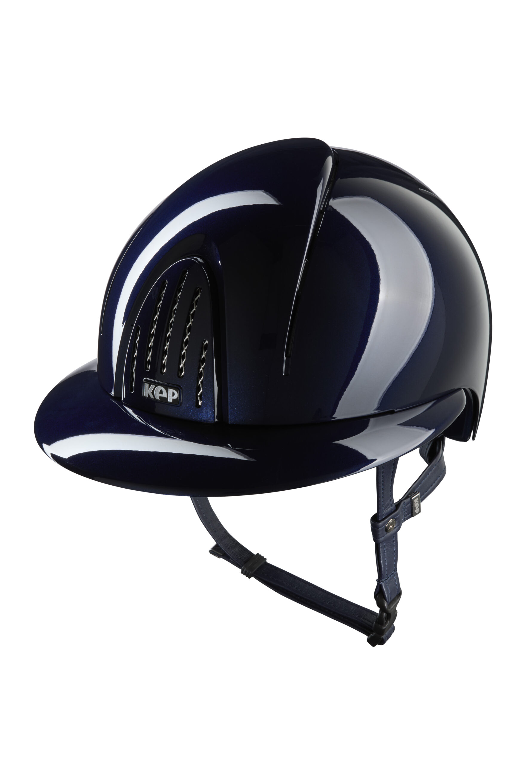KEP Helmet Smart Nova in Polish Blue with polo