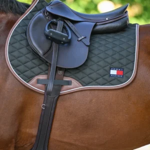Tommy Hilfiger Equestrian Princeton Saddle Pad- PINE