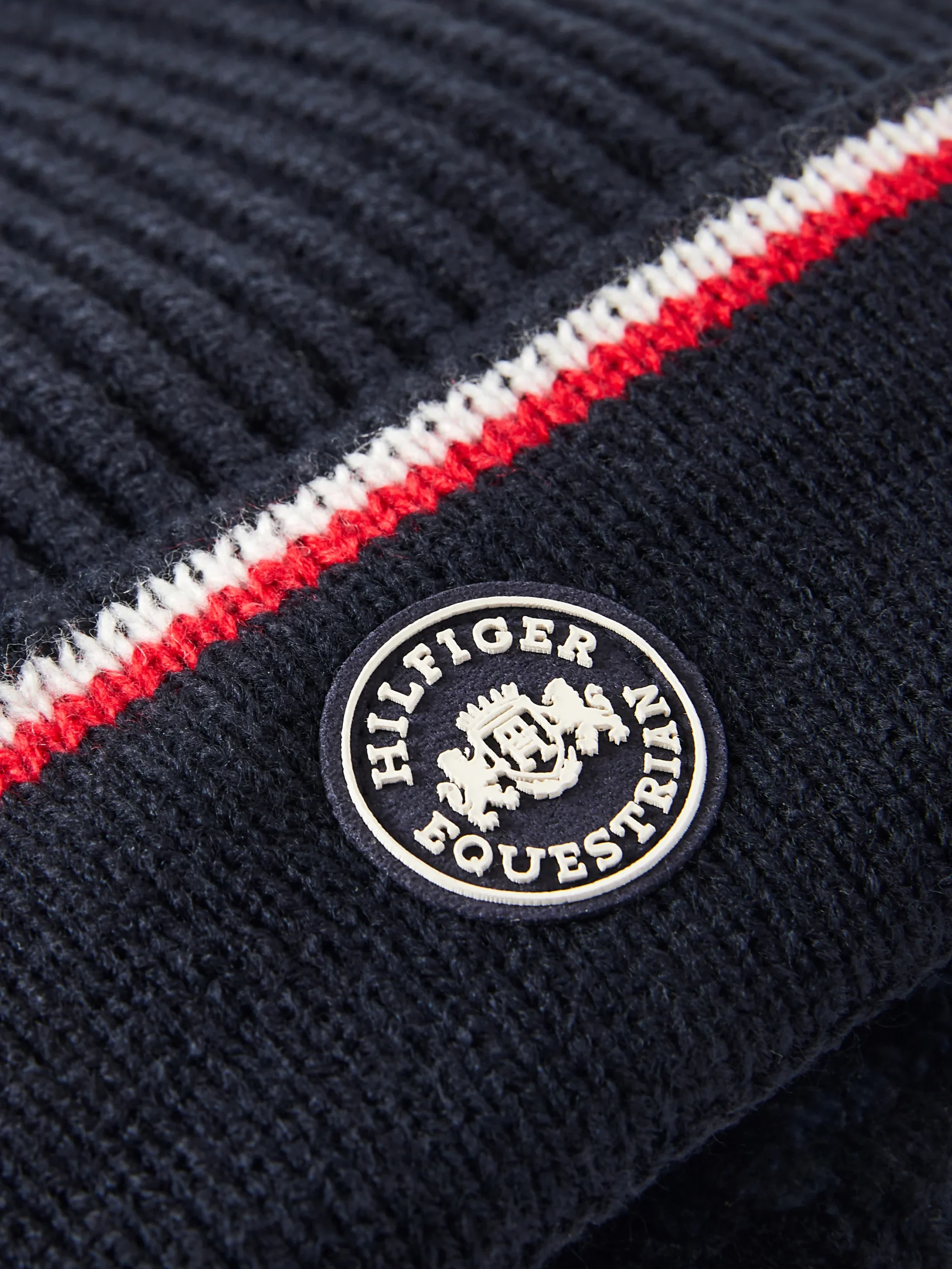 Tommy Hilfiger Equestrian Kent Beanie- DESERT SKY - Image 2