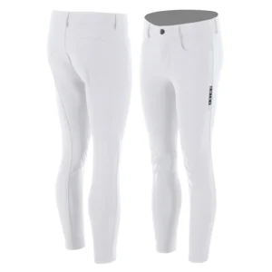 Animo Norby Child's Unisex Breeches- WHITE