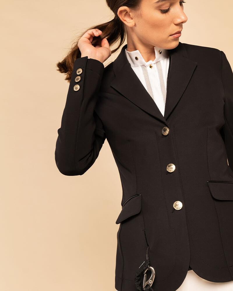 Dada Sport Bianca Competition Jacket- Black - Image 4