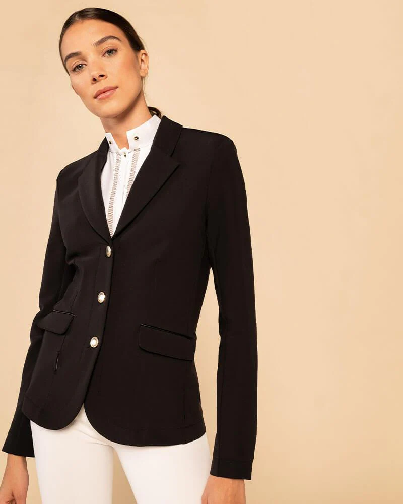 Dada Sport Bianca Competition Jacket- Black - Image 5