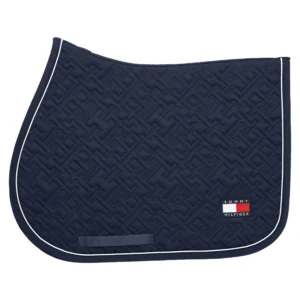 Tommy Hilfiger Equestrian Oxford Saddle Pad- DESERT SKY