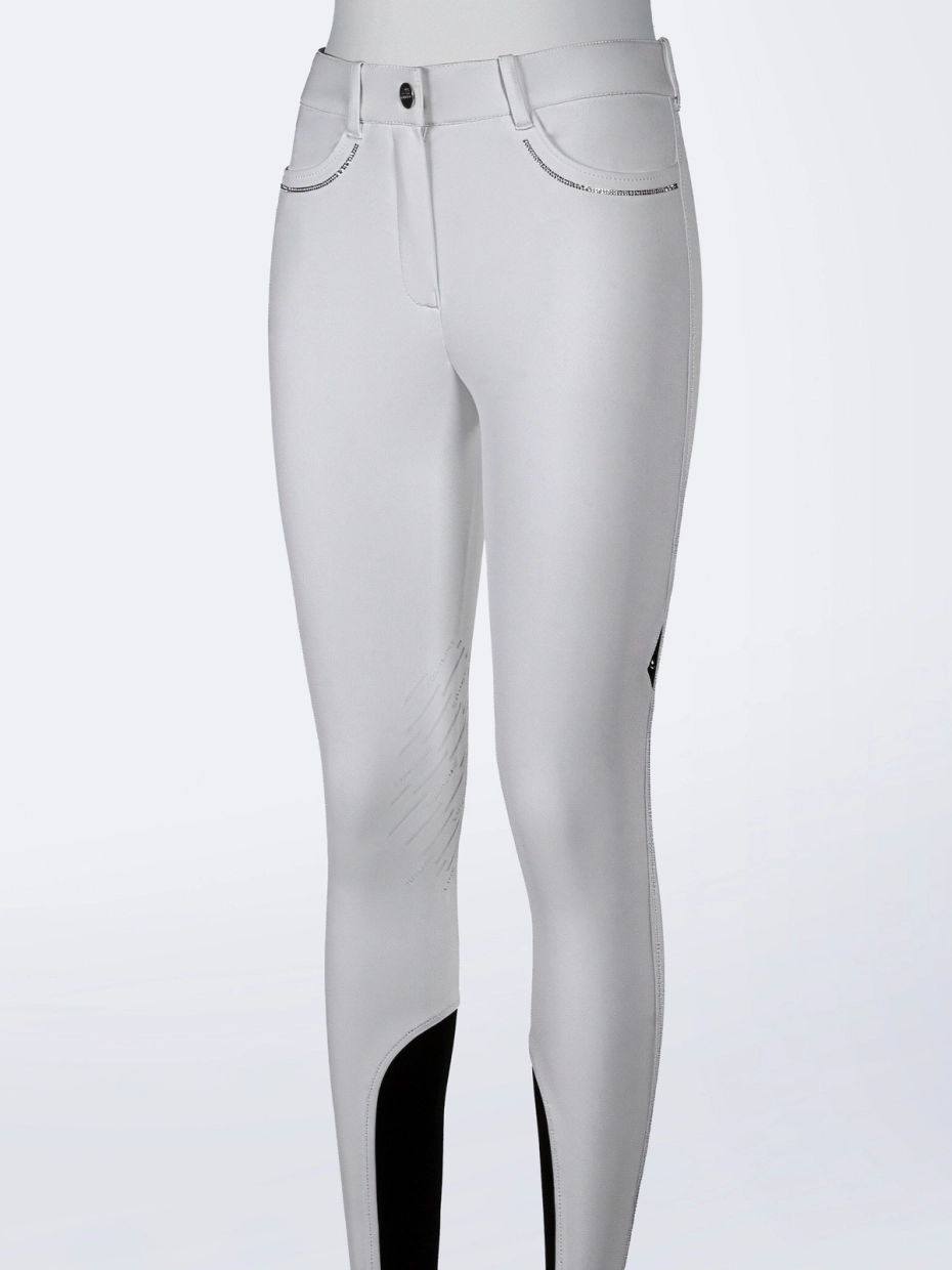 Equiline Corner Bling Breeches in white