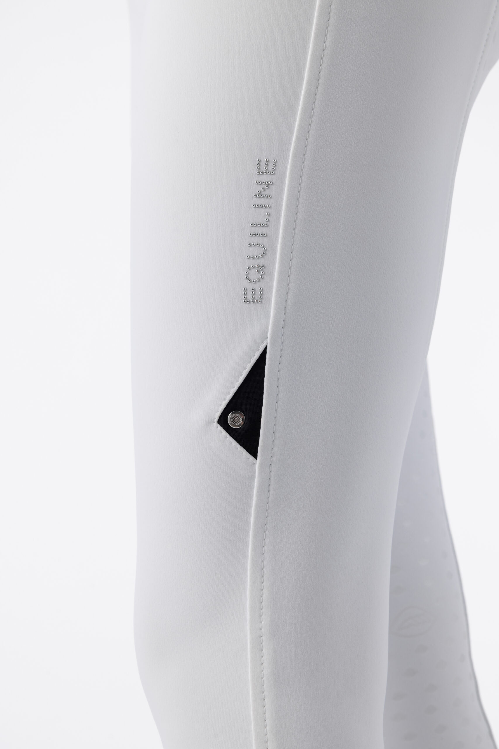 Equiline Women's Eqedisonkh Breeches- WHITE - Image 4