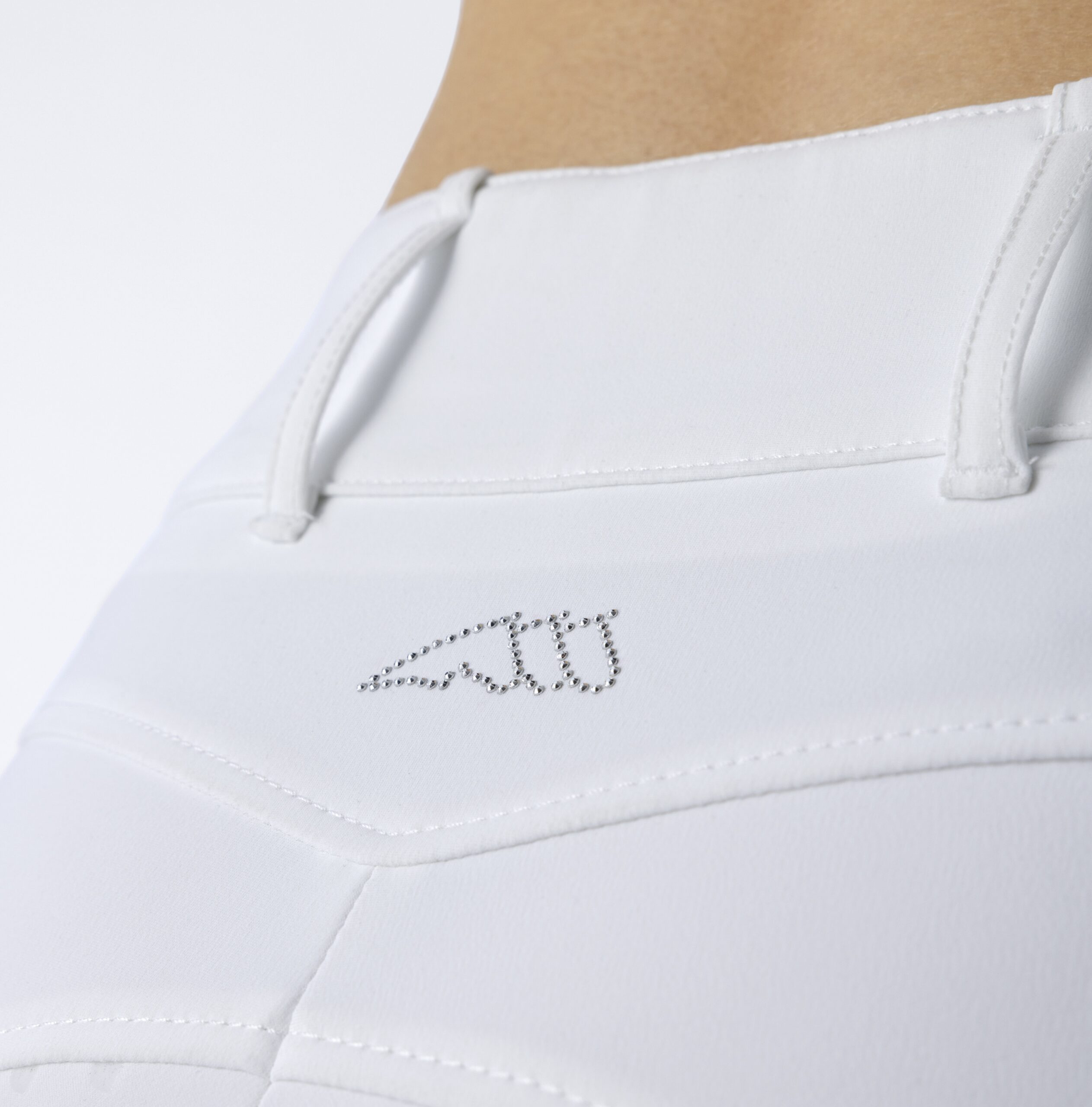 Equiline Women's Eqedisonkh Breeches- WHITE - Image 3